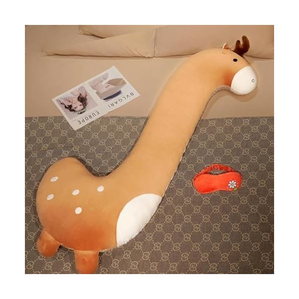 NOpinz Coussin de Couchage poupée Fille kawaiihusky oie Dinosaure cerf Jouet Enfants Cadeau d’Anniversaire Cadeau de Noël 90c