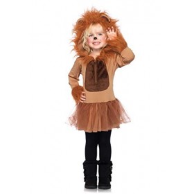 Leg Avenue- Cuddly Lion Costumes, C4820901077, Marron, Women: 8