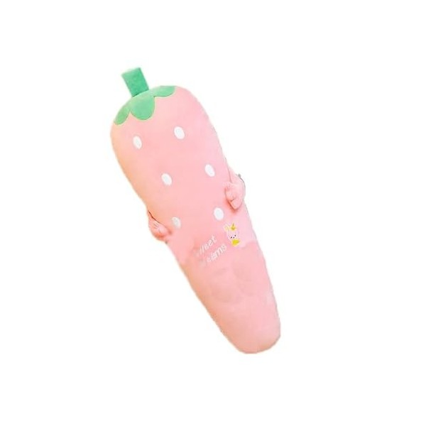 LfrAnk Mignon Fruit Peluche poupée en Peluche Oreiller de légumes Coussin Chambre décoration Cadeau 100cm 2