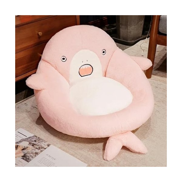 NOpinz Mignon Requin Coussin Tatami Couette Doux Assis Dock Maison Chambre Baie fenêtre Sol canapé Chaud en Peluche en Hiver 