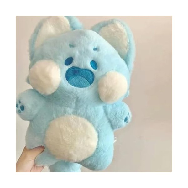 EacTEL Kawaii Dessin animé Chat Peluche Jouet Chat en Peluche poupée Animal Oreiller Anniversaire Cadeau d’Halloween pour Enf