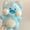 EacTEL Kawaii Dessin animé Chat Peluche Jouet Chat en Peluche poupée Animal Oreiller Anniversaire Cadeau d’Halloween pour Enf