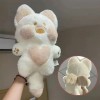 EacTEL Kawaii Dessin animé Chat Peluche Jouet Chat en Peluche poupée Animal Oreiller Anniversaire Cadeau d’Halloween pour Enf
