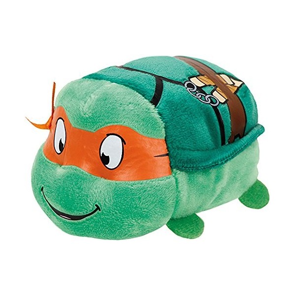 Ty - TY42172 - Teeny Tys - Tortues Ninja - Peluche Michelangelo - 8 cm