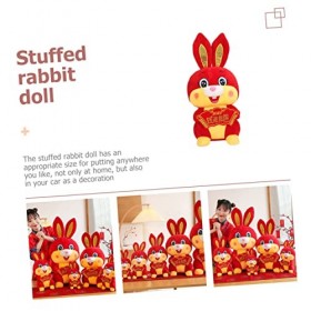 Totority 3 Pièces en Peluche Lapin Jouet Lapin en Peluche Petits Animaux en Peluche Animaux en Peluche en Vrac Bureau Lapin P