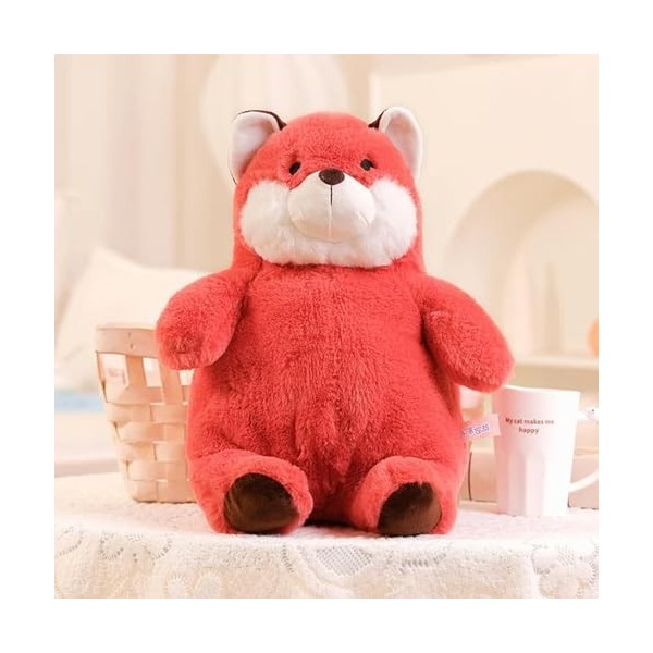 EacTEL Nouveau Super Mignon Doux Ours Polaire Husky Fox Peluche Jouet Oreiller Canapé Home Decor Fille Enfants Cadeau D’Anniv