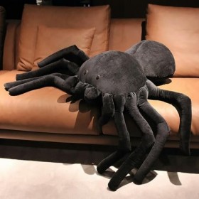 Kawaii Spider Peluche Jouets Réaliste Araignée Poupée en Peluche Animaux Araignée Oreiller Noël Enfants Cadeaux D’Anniversair
