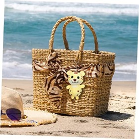 ABOOFAN 12 Pcs Tigre en Peluche Clé Feng Shui Porte-Clés Cadeau De Noël Zodiaque Porte-Clés Voiture Suspendus Ornement Sac Su