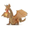 Papo - 39095 - Figurine - Conte et Légende - Dragon Or avec Flamme