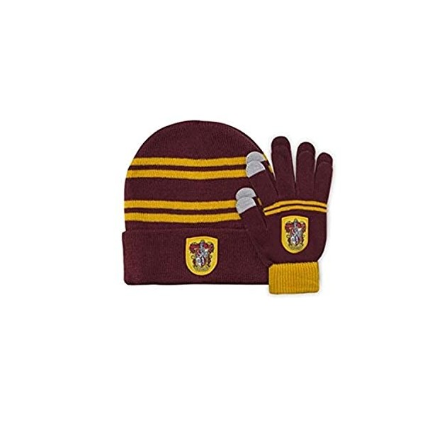 Cinereplicas - Harry Potter - Set Bonnet & Gants Enfants Serpentard - Licence Officielle