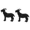 Abaodam 3 Pièces Figure De Mouton Chiffres dagneau Chèvre Baphomet Les Animaux Vivants Figurines danimaux De Basse-Cour Pel