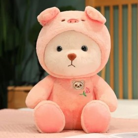 GagaLu Nouveau Mignon Dinosaure Lapin Cochon Ours Peluche Jouet Fille Peluche Poupée Cadeau D’Anniversaire Cadeau De Noël 45c