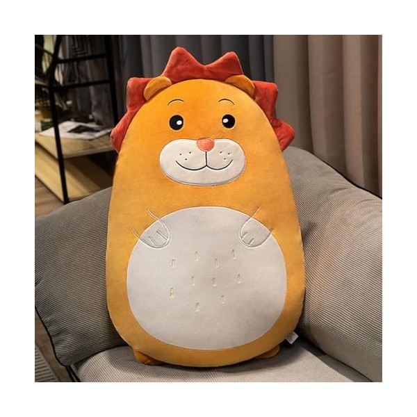 Kawaii Super Doux Husky Lion en Peluche Animal Dessin Animé Poulet Cochon Dinosaure Peluche Jouet Mignon Petits Enfants Fille