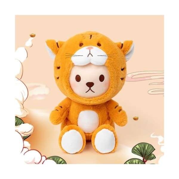 ARMED Peluches Créatif Mignon Petit Tigre poupée Dessin animé Tigre en Peluche Jouet Sieste Oreiller décoratif Ornements Cade