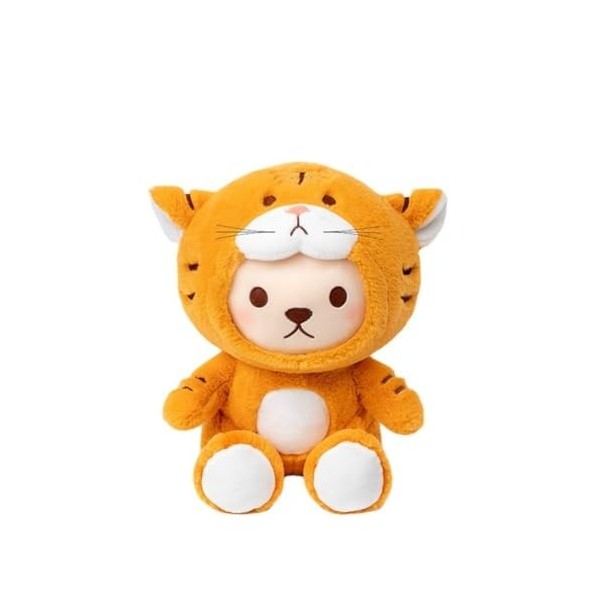 GRAVY Peluches Créatif Mignon Petit Tigre poupée Dessin animé Tigre en Peluche Jouet Sieste Oreiller décoratif Ornements Cade