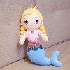 NOpinz Mignon Sirène Peluche Jouet en Peluche Dessin Animé Animal Poisson Poupée Sieste Oreiller Fille Cadeau D’Anniversaire 