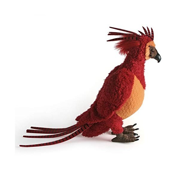 The Noble Collection Fawkes Collectors Plush by Officially Licensed 14in 35cm Harry Potter Toy Dolls Red & Gold Phoenix Pl