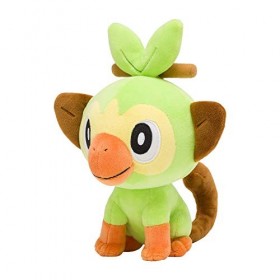 Pokemon Center Original Soft Plush, Stuffed Toy, Peluche 24cm, Grookey Ouistempo Chimpep