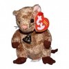 TY Beanie Baby - Peluche Animaux - Louis la Souris de la série Garfield