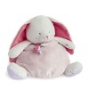 BABY NAT - Peluche Range-Pyjama - Peluche Lapin - 38 cm - Gris - Idée Cadeau Enfant - BN0475