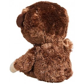 Ty 7136181 Plush-Audrey The Monkey Bonnet Marron 15 cm