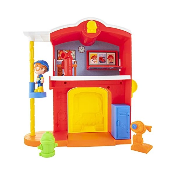 Blippi Firehouse Set de Jeu, BLP0196, Multicolore