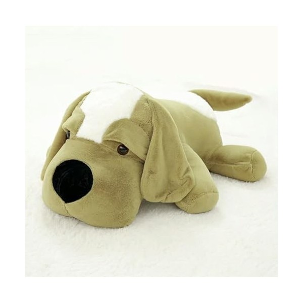 EacTEL Jouets en Peluche Chien Animaux en Peluche Enfants Cadeau d’Anniversaire Cadeaux de Noël 75CM 2