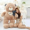 Nouveau Ours en Peluche De Haute Qualité avec Écharpe en Peluche Animal Ours en Peluche Poupée Oreiller Cadeau D’Anniversaire