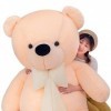 PaMut Ours en Peluche de Haute qualité avec écharpe en Peluche Animal Ours en Peluche Jouet Ours en Peluche poupée Cadeau d’A