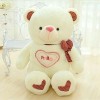 Nouveau Ours en Peluche De Haute Qualité avec Écharpe en Peluche Animal Ours en Peluche Poupée Oreiller Enfants Cadeau D’Anni