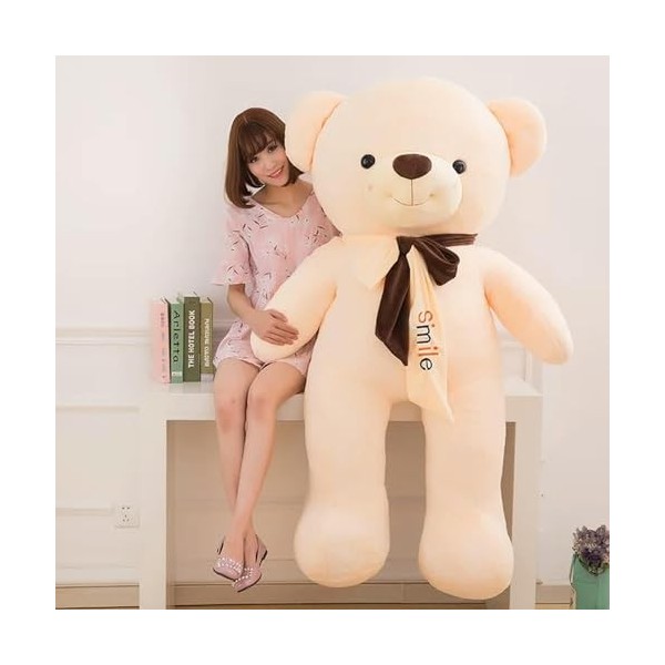 Ours en Peluche Jouets Mignon Géant Ours Énorme Peluche Animal Poupée Enfants Jouets Cadeau D’Anniversaire pour Petite Amie A