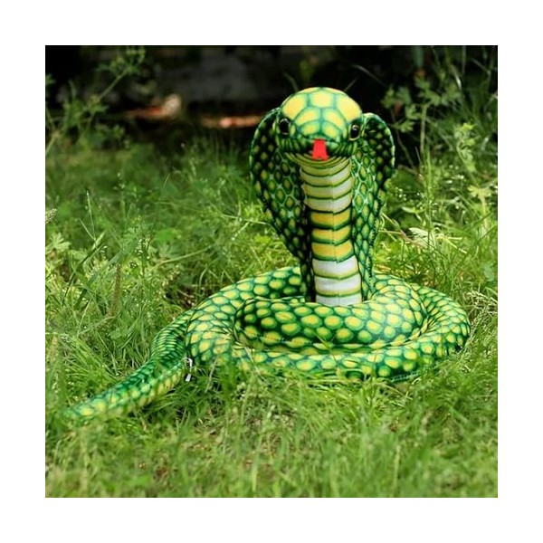 3D Cobra Jouets Serpent Animal Jouets en Peluche, Enfants Jouets, Décoration De La Maison Cadeaux D’Anniversaire Cadeaux De N