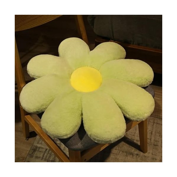 GagaLu Moelleux Peluche Floral Peluche Oreiller Chaise de Bureau Coussin décoration Chambre Chaise Tournesol Coussin Chaud Hi