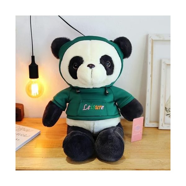 Nouveau Mignon Panda Poupée en Peluche Animal Oreiller Enfants Anniversaire Noël Cadeau Dessin Animé Jouet Grand Oreiller 60c