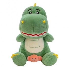 Funny Dinosaur Plush Toys Kawaii Stuffed Animal Doll Sleep Hug Pillow for Boys Girls Birthday Gifts Home Decor Cushion 50cm 1