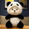 Nouveau Kawaii Panda Peluche Jouet Ours en Peluche Panda Animal Poupée Mignon Style Enfants Oreiller 45cm 1
