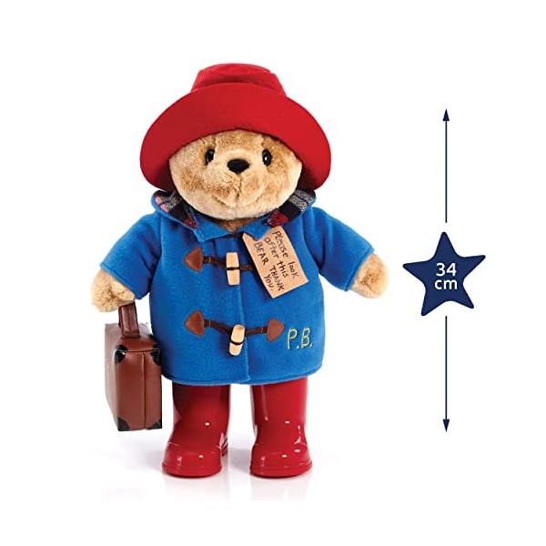 Rainbow Designs Classic Paddington with Boots and Suitcase 36cm