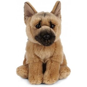 Living Nature, Chien et Chiot en Peluche Animaux, AN487, Unknown, Bundle