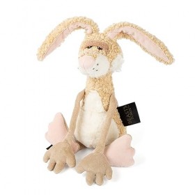 sigikid, Lapin - Lazy Bunny, Beaststown - Peluche pour les Adultes & les Enfants, Beige, 39181