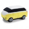 Volkswagen 1T3087511 ID.Buzz Coussin en Peluche Motif Bus en Peluche Bulli Jaune/Gris