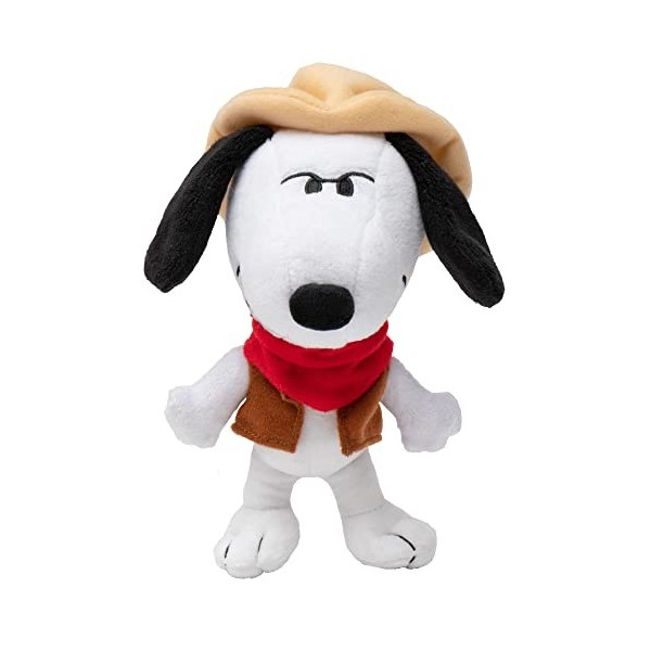 Peluche The Snoopy Show - 19,1 cm - Cowboy Snoopy
