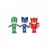 Les Pyjamasques Set De 3 Peluches Pjmasks 30cm