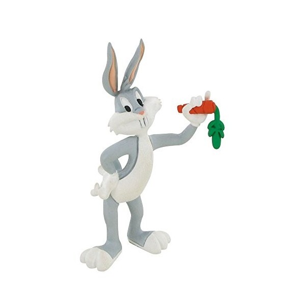 Comansi Lot de 7 figurines Looney Tunes - Bugs Bunny - Piolin - Canard Lucas - Silvestre - Coyote - Correcaminos - Tasmania