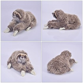 Toyvian 2 Pièces Jouet en Peluche Paresseux Jouet pour Animaux Oreillers Décoratifs pour Enfants Pompons De Porcistas Oreille