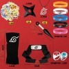Anime Cosplay Accessoires 16 pièces,Bandeau, Anneau, Gants, Autocollants Anime Autocollants, Bracelet, Modèle de Jouet En Pla