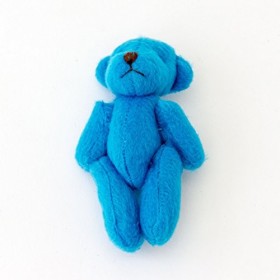 NEUF - 40 X Oursons En Peluche - Bleu Doux Mignonne Adorable - Cadeau Noël Anniversaire