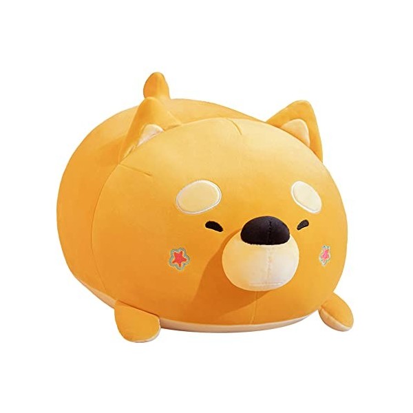 Peluche Shiba Inu Animal Étreignant Oreiller Shiba Inu en Peluche, Jouet Moelleux Oreillers en Peluche pour Chien Poupée Anim
