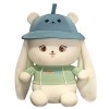 LICHENGTAI Lapin en Peluche, Mignon Lapin Oreilles en Peluche Doux Jouet en Peluche, Peluches Lapins avec Oreilles Moelleuses