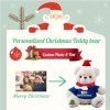 Noël Nounours avec Texte+Photo Personnalisé, Cadeaux Personnalisés Nounours avec Décoration Noël pour Cadeau idée Cadeau Noël