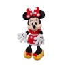 Disney Store Officiel Minnie Mouse Peluche M – 43,2 cm – Robe et nœud à pois rouges emblématiques – Jouet doux et câlin pour 